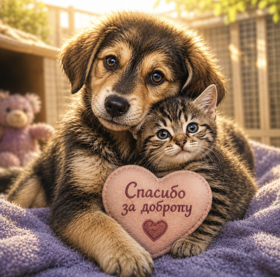 Помогаем бездомным животным
